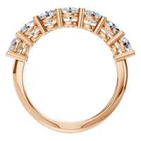 RI-5390 Rose Gold Ring SET - Top View