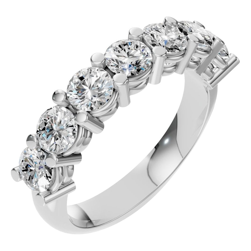 RI-5390 White Gold Ring SET - Main View