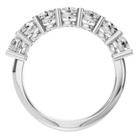 RI-5390 White Gold Ring SET - Top View