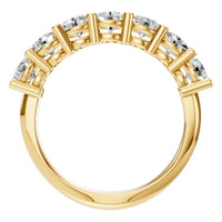 RI-5390 Yellow Gold Ring SET - Top View