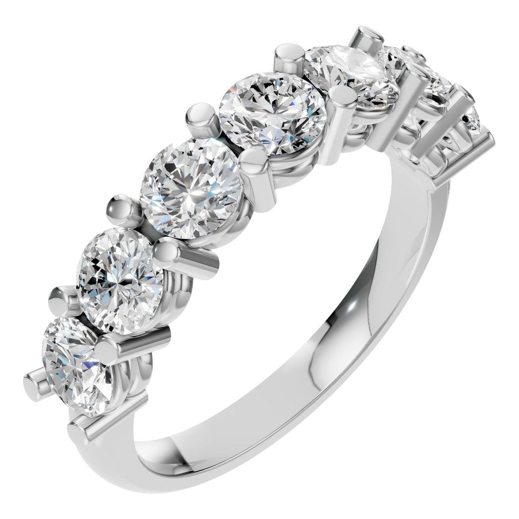 RI-5390 White Gold Ring SET - Main View