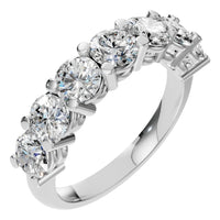 RI-5390 White Gold Ring SET - Main View