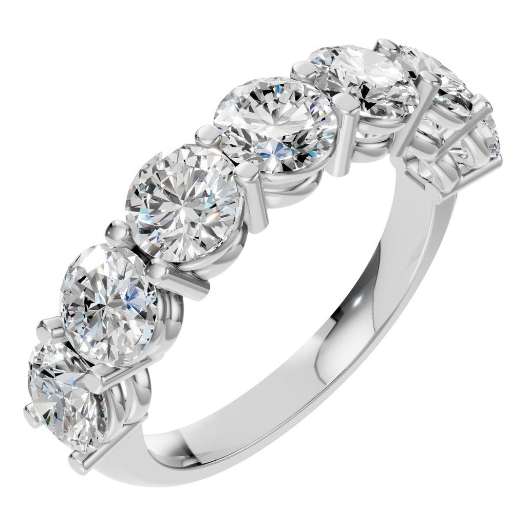 RI-5390 White Gold Ring SET - Main View