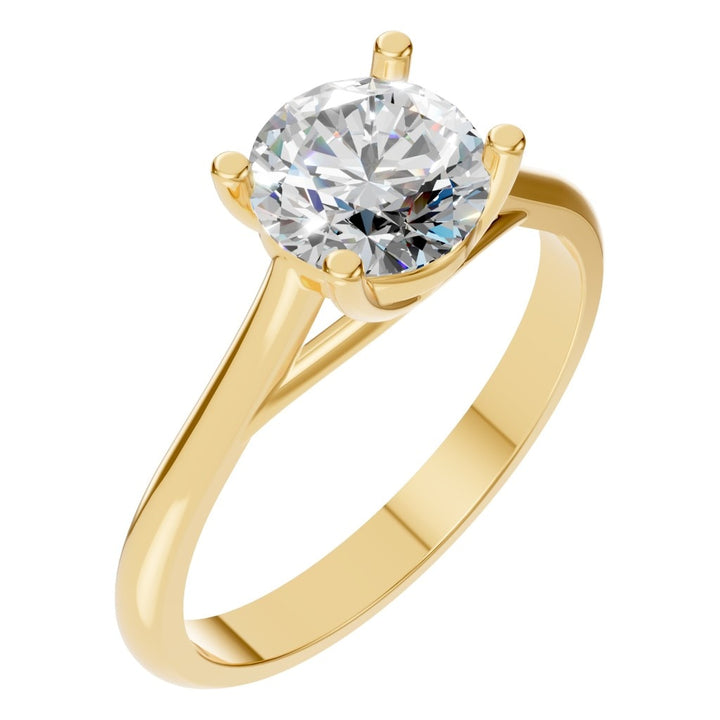 Solitaire Ring Mounting - Round 6.5mm