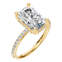 RI-5538 Yellow Gold Ring SET - Main View