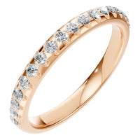 RI-5568 Rose Gold Ring SET - Main View