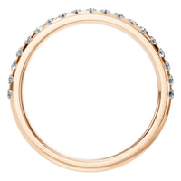 RI-5568 Rose Gold Ring SET - Top View