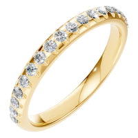 RI-5568 Yellow Gold Ring SET - Main View