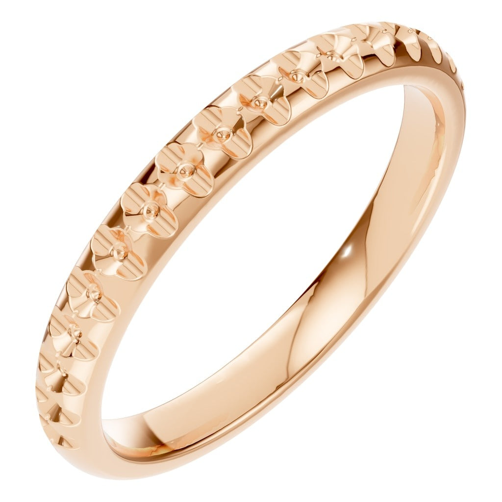 RI-5568 Rose Gold Ring UNSET - Main View