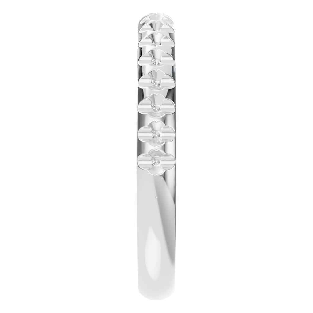 RI-5568 White Gold Ring UNSET - Side View