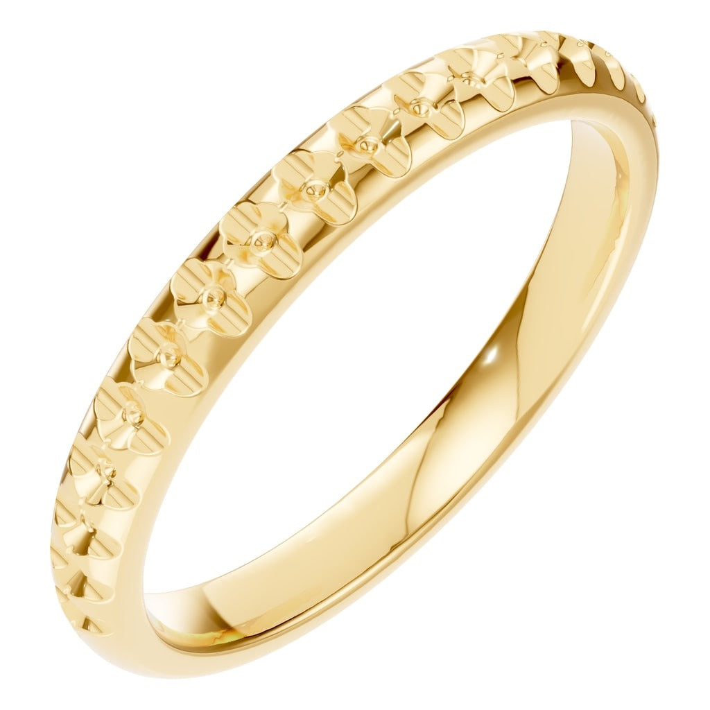 RI-5568 Yellow Gold Ring UNSET - Main View