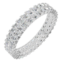 RI-6034 White Gold Ring SET - Main View