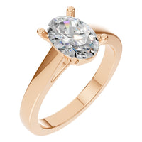 RI-6317 Rose Gold Ring SET - Main View