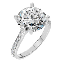 RI-6486 White Gold Ring SET - Main View