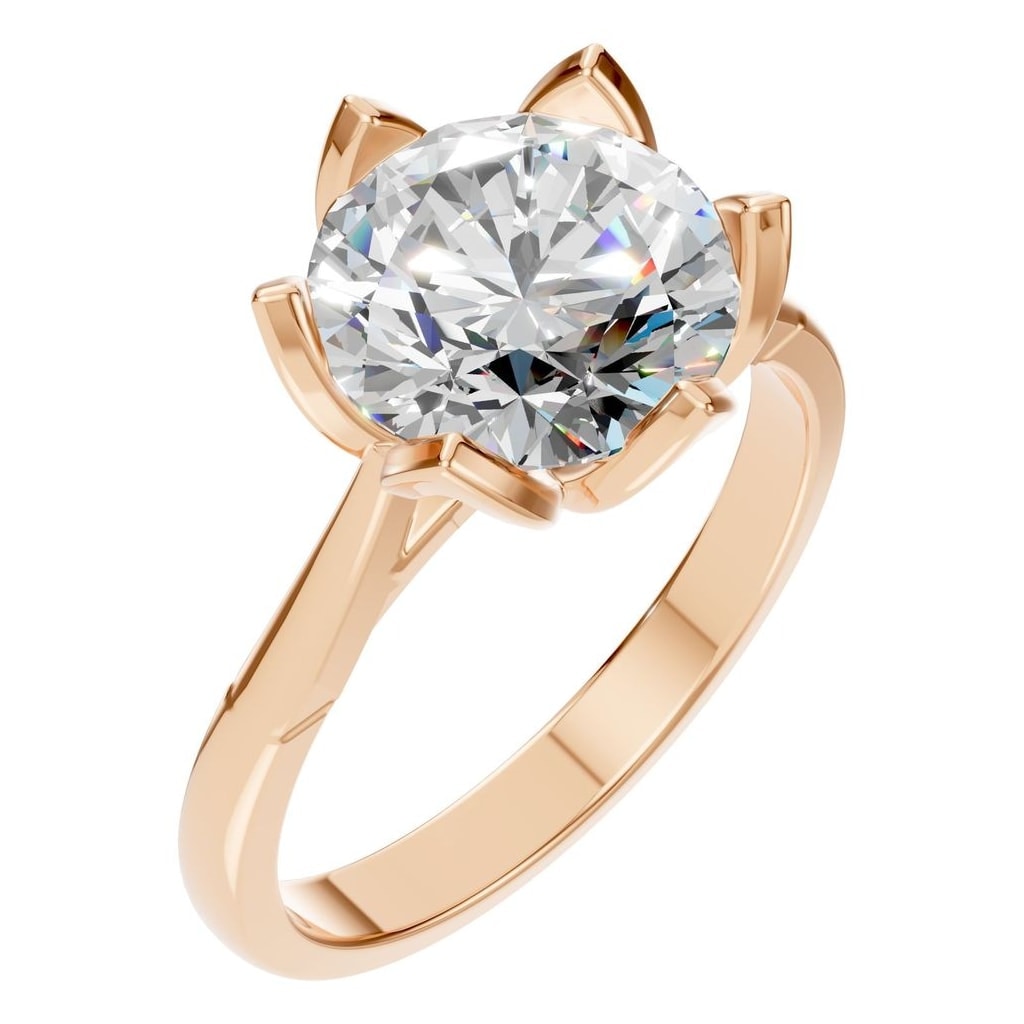 RI-6525 Rose Gold Ring SET - Main View