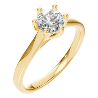RI-7207 Yellow Gold Ring SET - Main View