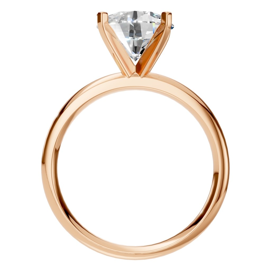 RI-7288 Rose Gold Ring SET - Top View