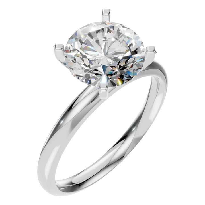 Solitaire Ring Mounting - Round 8mm