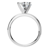RI-7288 White Gold Ring SET - Top View