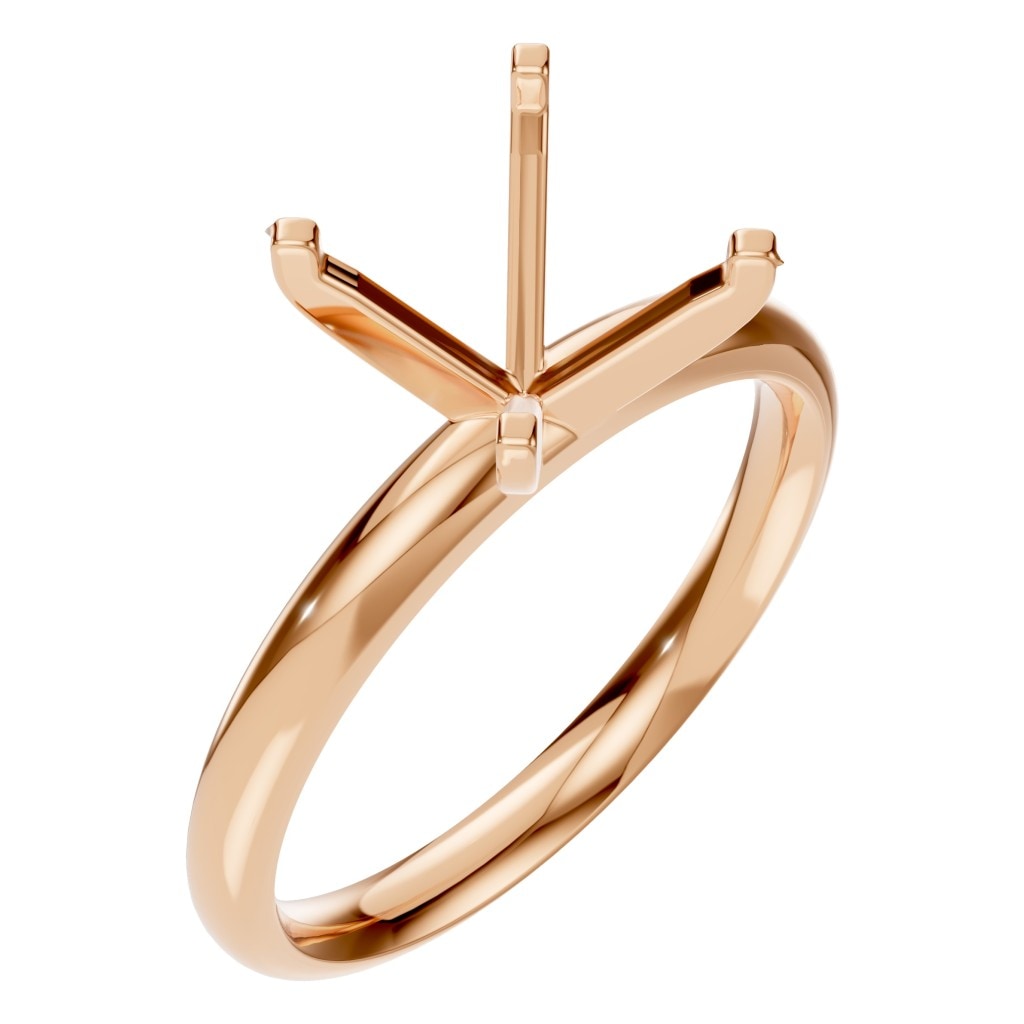 RI-7288 Rose Gold Ring UNSET - Main View