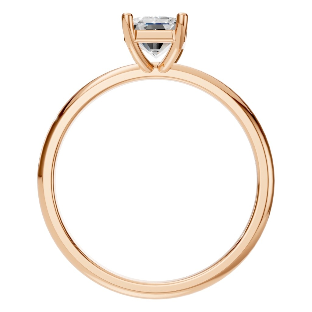 RI-7657 Rose Gold Ring SET - Top View
