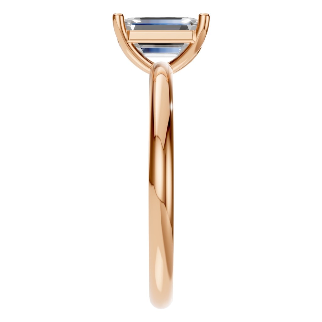 RI-7657 Rose Gold Ring SET - Side View