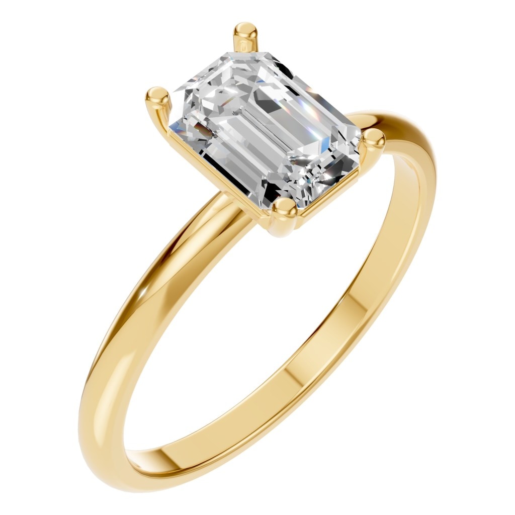 RI-7657 Yellow Gold Ring SET - Main View