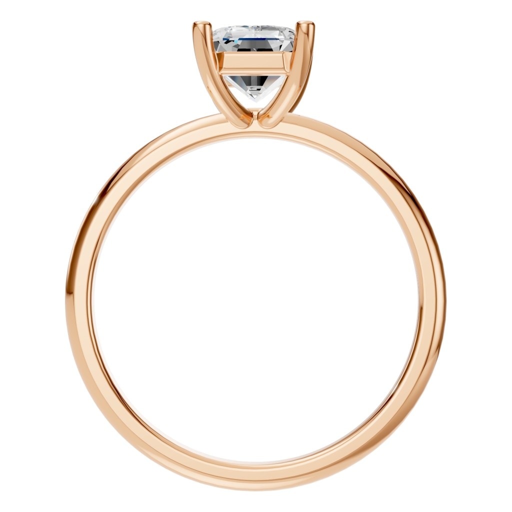 RI-7657 Rose Gold Ring SET - Top View