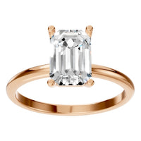 RI-7657 Rose Gold Ring SET - Front View