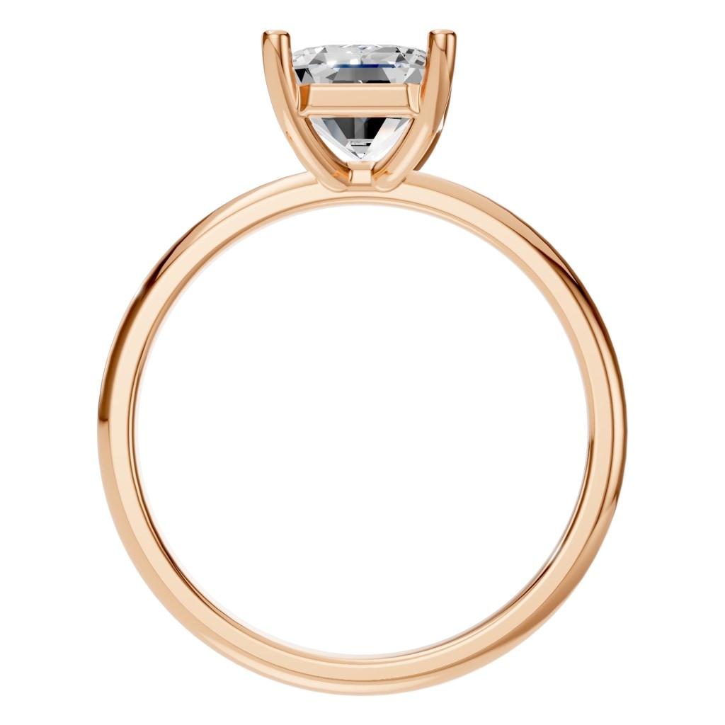 RI-7657 Rose Gold Ring SET - Top View