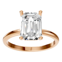 RI-7657 Rose Gold Ring SET - Front View