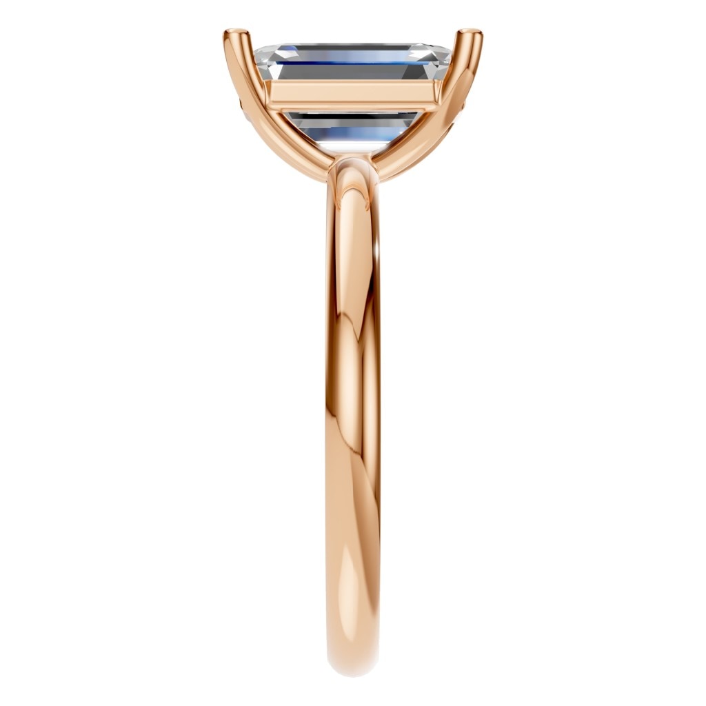 RI-7657 Rose Gold Ring SET - Side View