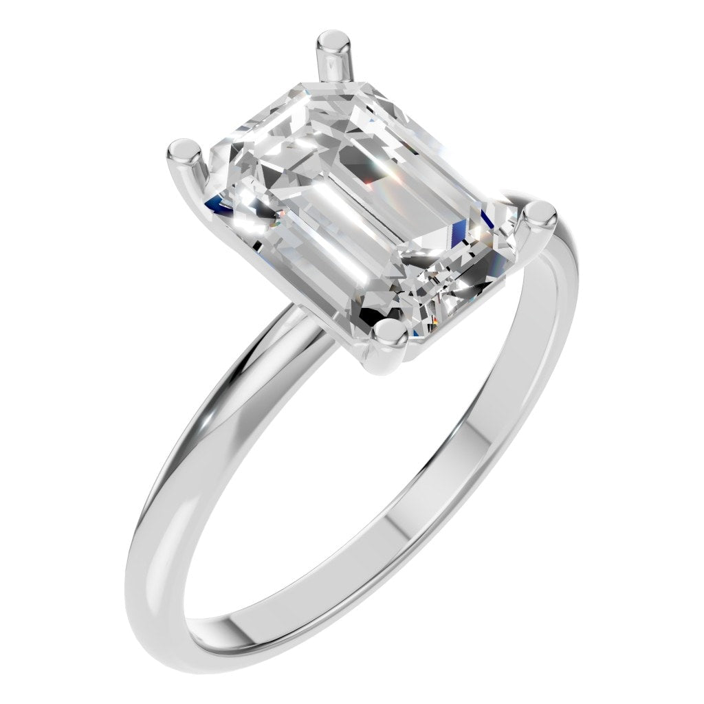 RI-7657 White Gold Ring SET - Main View