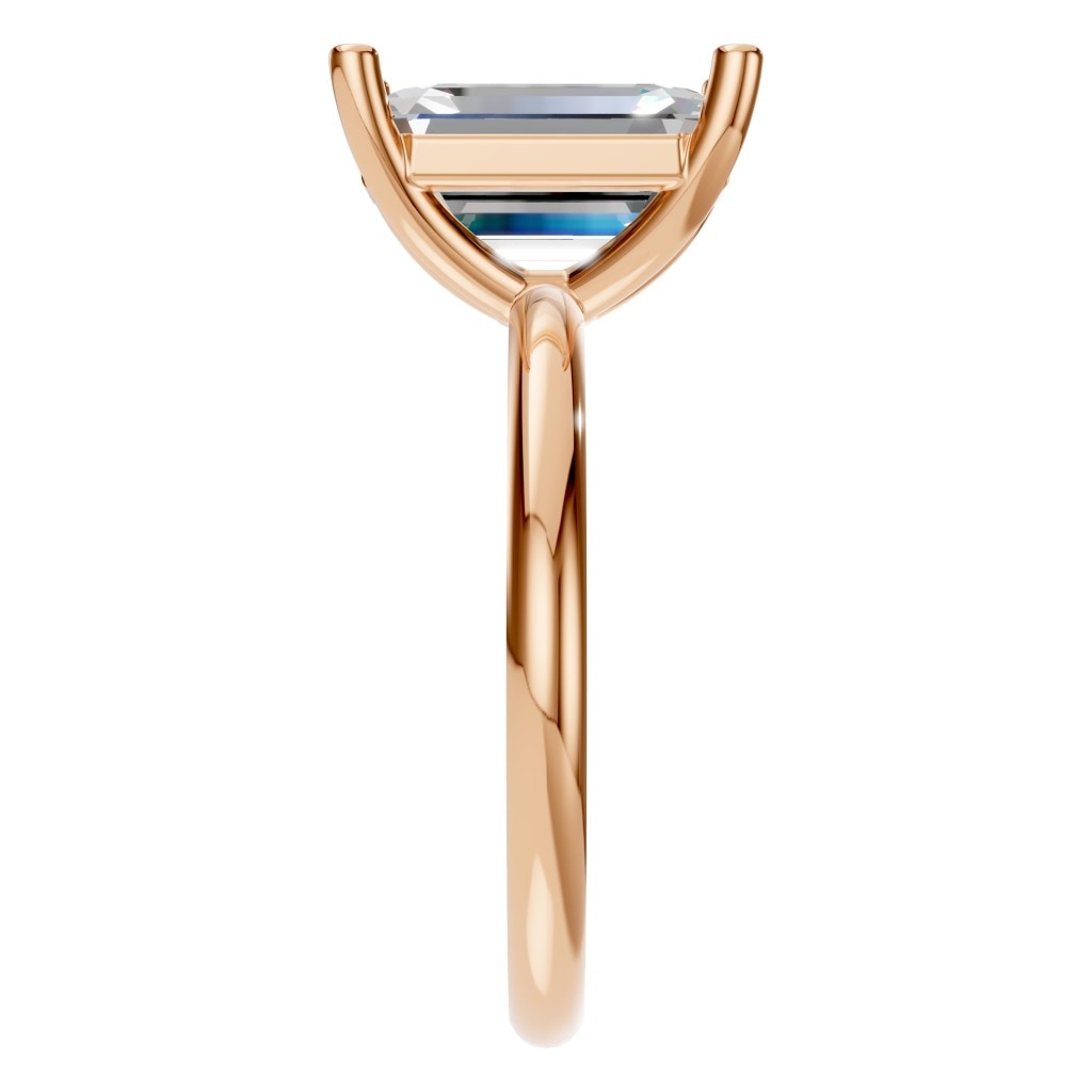 RI-7657 Rose Gold Ring SET - Side View