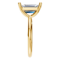 RI-7657 Yellow Gold Ring SET - Side View