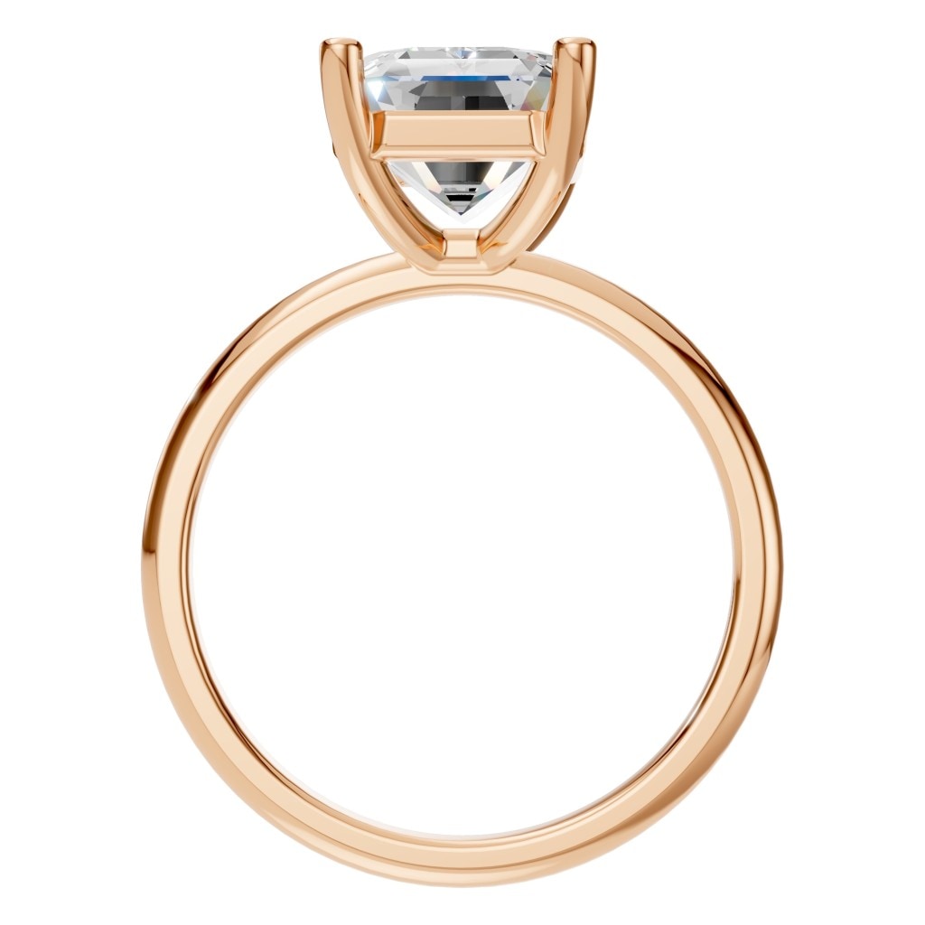 RI-7657 Rose Gold Ring SET - Top View