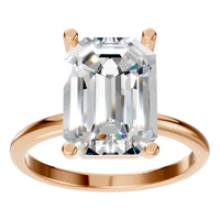 RI-7657 Rose Gold Ring SET - Front View