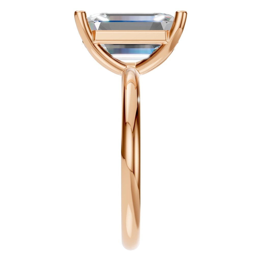 RI-7657 Rose Gold Ring SET - Side View