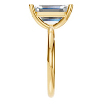 RI-7657 Yellow Gold Ring SET - Side View