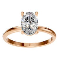 RI-7657 Rose Gold Ring SET - Front View