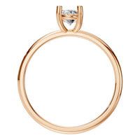 RI-7657 Rose Gold Ring SET - Top View