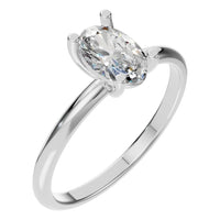 RI-7657 White Gold Ring SET - Main View