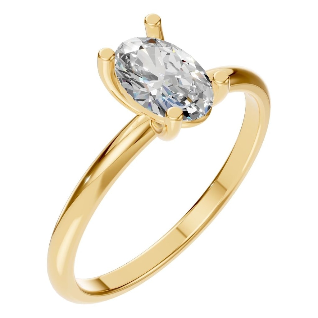 RI-7657 Yellow Gold Ring SET - Main View