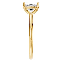 RI-7657 Yellow Gold Ring SET - Side View