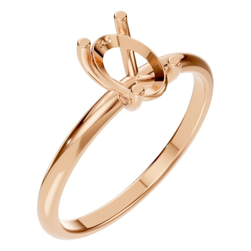 RI-7657 Rose Gold Ring UNSET - Main View