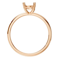 RI-7657 Rose Gold Ring UNSET - Top View