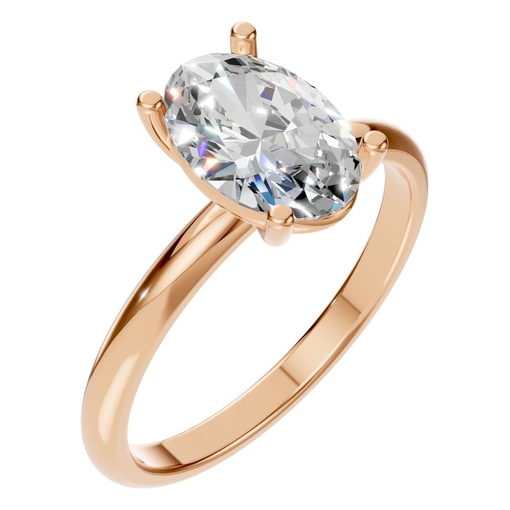 RI-7657 Rose Gold Ring SET - Main View
