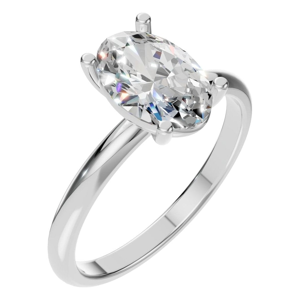 RI-7657 White Gold Ring SET - Main View