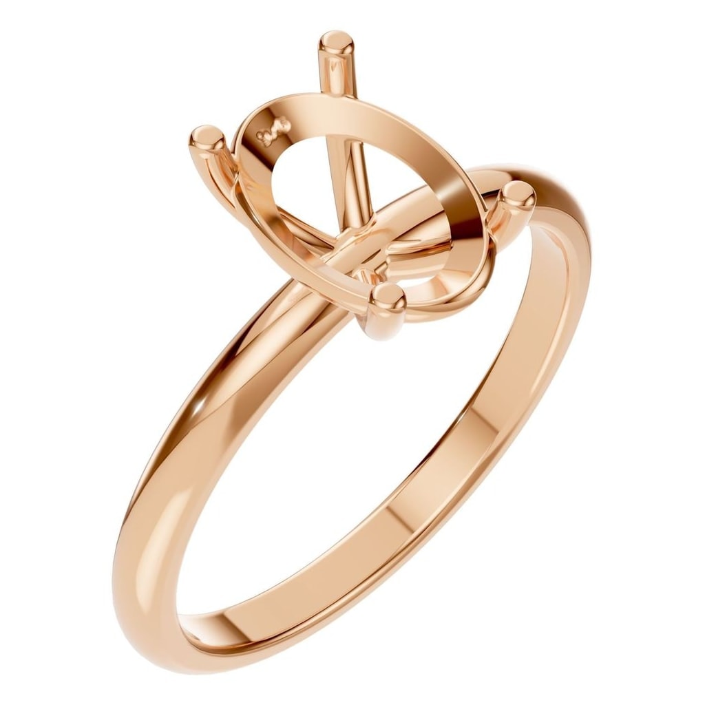 RI-7657 Rose Gold Ring UNSET - Main View