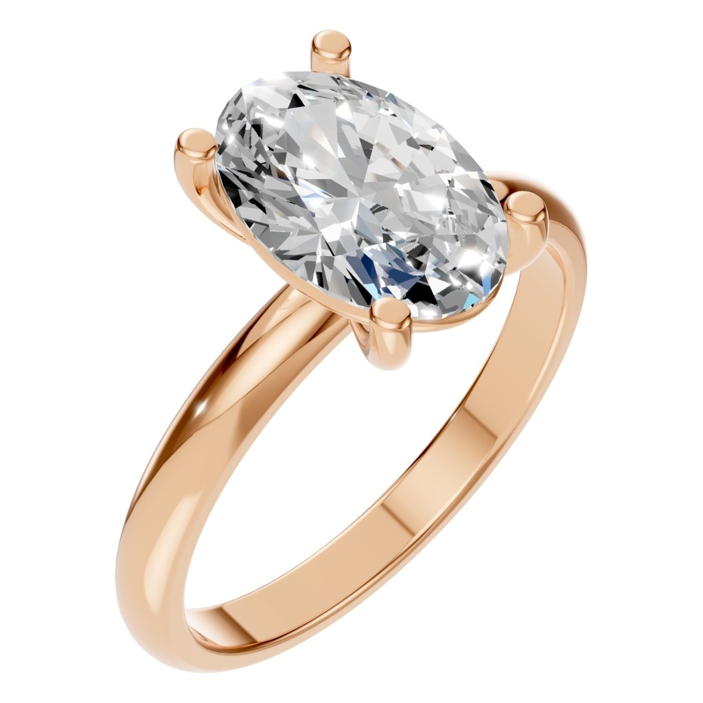 RI-7657 Rose Gold Ring SET - Main View